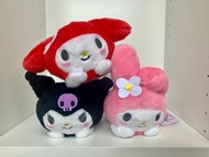 一套三隻 趴趴 Melody Kuromi 公仔