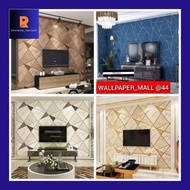 Rystalin_ Wallpaper Dinding Ruang Tamu Minimalis Wallpaper Dinding