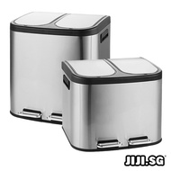 KANT Dual Compartment Recycle Bin / Rubbish Bin / Pedal Bin / Waste Bin