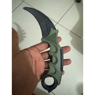 Mata bilah boleh lentur Homemade Kerambit silat latihan Lawi Ayam Pacak Lengkong claw knife