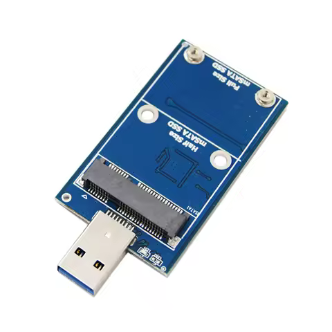 Mini SSD MSATA To USB 3.0 Hard Drive Case 6Gbps SSD Converter Adapter Enclosure Wireless Supports 30