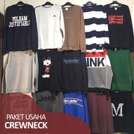 CREWNECK THRIFT UNISEX BRANDED 130 rb PAKET USAHA