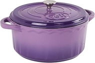 Enameled Cast Iron Dutch Oven - 6 Qt Dutch Oven Pot with Lid, Long-Lasting Enamel Dutch Oven for Bre
