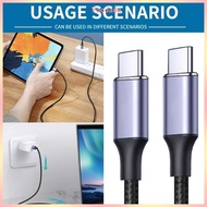 Yoo USB C to USB C Cable 100W 25cm USB C Charging Cable Fast Charging Cable 480Mbps