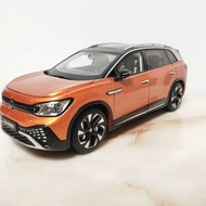 1: 18 Original Factory FAW Volkswagen ID.6 CROZZ ID6 X Car Model SUV Lighting Version Alloy Car Mode