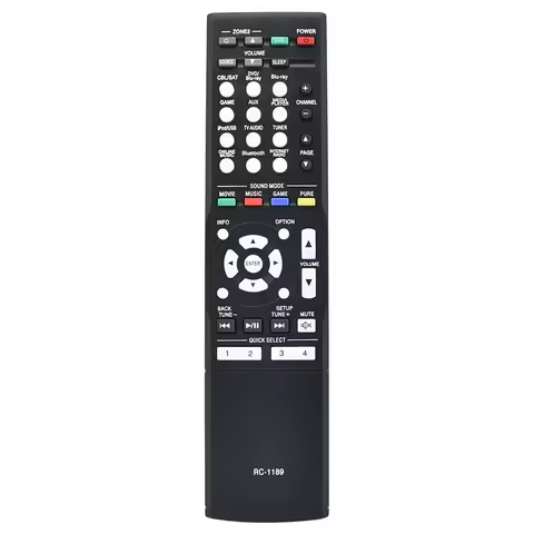 RC-1189 Replacement Remote Control for Denon AVR S720W/AVR S700W/RC 1181/AVR S710W/AVR X1100W/AVR AV