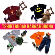 [🔥HOT ITEM] BAJU T SHIRT BUDAK BORONG MURAH