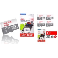 Sandisk Micro SD Card Class 10 100MB/s 32gb 64gb 128gb 256gb without Adapter