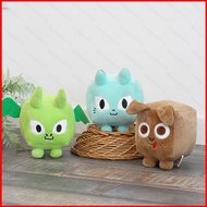 ST1 Roblox Pet Simulator X Yellow Cat Bee Brown Dog Tiger Pink Axolotl Plushie Game Merch Plush Doll