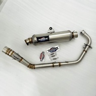 ORIGINAL!!!step standart Knalpot racing YOSINGSAE satria fu 150 injeksi/Fufi Sonic 150r/Supra GTR 15