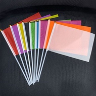 Small Mini Hand Waving Flags White-Flag Blank-Flag Black-flag Red-flag Colorful-flag Activity-flag