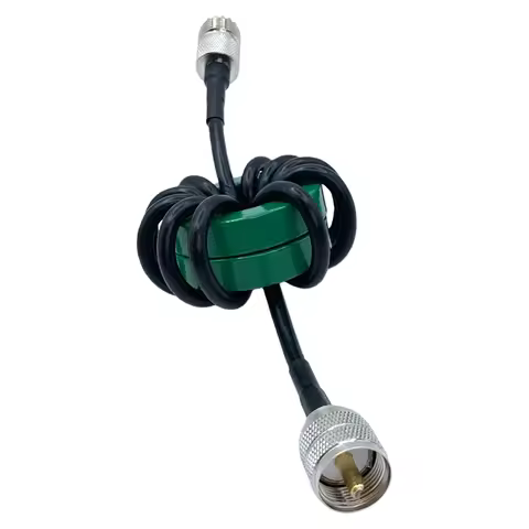 1.8-30 MHz 200W Shortwave Choke Coil HF Choke Balun Magnetic Core for HF Short-wave Radio 1:1 Curren