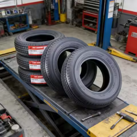 Furniture Heavy Duty Trailer Tires ST205 75R15 10 Ply Load Range E Radial Steel Belted with Scuff Gu