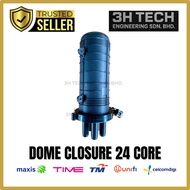 Dome Fiber Optic Closure | Outdoor Waterproof (24-96C) Telco Fiber Telekom Unifi Time Maxis
