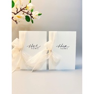 Vows 96 card- his vow her vow card with wedding promise |Wedding Vows|SHI1990