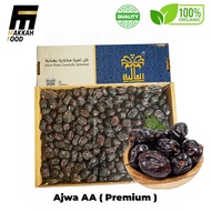 Kurma Ajwa Jumbo AA 3 kg  Madinah Dates Kurma Ajwa Premium Ajwa Dates High Quality تمر عجوة