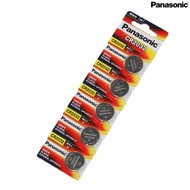 Panasonic ถ่านกระดุม พานาโซนิค CR2032  3v button cell coin batteries (1 แพ็ค 5 ก้อน)