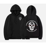 Gbrs Forward Observations Group Cotton Hoodie Punk Skeleton Skull Gothic Costume Male Men hoodies