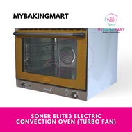 Mybakingmart | Soner ELITE3 Electric Convection Oven (Turbo Fan)