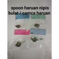 spoon haruan nipis bulat / camca haruan / sudu haruan / mata kail ikan haruan