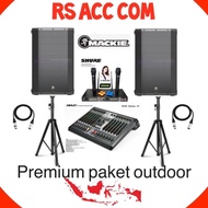 Paket sound premium mackie 15 inch original mixer ashley