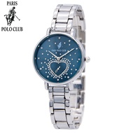 นาฬิกา Paris Polo Club ผู้หญิง ของแท้ สินค้าใหม่ รับประกันศูนย์ไทย 1 ปี