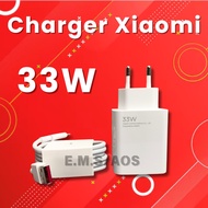 Xiaomi Charger poco M6 Plus/poco M6 4G/Redmi 13/Redmi 13 5G Fast Charging Turbo Charger 33W USB Type