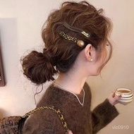 Mommy's First Choice Bow Hairpin Female Coffee Color Love Side Clip Forehead 2025 Bangs High-End 3 8