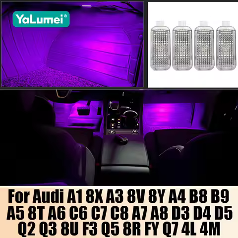 For Audi A1 8X A3 8V 8Y A4 B8 B9 A5 8T A6 C6 C7 C8 A7 A8 D3 D4 D5 Q2 Q3 8U F3 Q5 8R FY Q7 4L 4M Car 