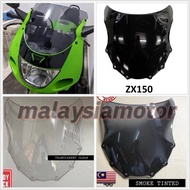RR150 ZX150 WINDSHIELD VISOR WARNA SHURIKEN KAWASAKI RR150 ZX150 SET MALAYSIA
