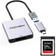 64GB 128GB XQD Memory Card With USB 3.0 Card Reader For Nikon D850/Z6//Panasonic S1 Cameras