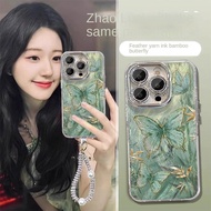 Suitable for OPPO Reno5Pro Phone Case Reno13/findx8/a58/a97pro/A3 Butterfly 52