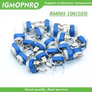 10PCS Trimmer Potentiometer RM065 RM-065 10Kohm 103 10K DIP Trimmer Resistors Variable adjustable Re