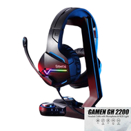 Headset Gamen GH2200 Headphone Gaming For PC Laptop Android PS4 PS5 Headset RGB Led Lighting Effect 