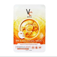 Ratcha Whitsey Bi-O Facial Mask Vc Nong Chat 1 Sheet 33ml. Orange