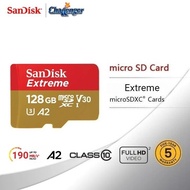 (COD) Sandisk Extreme Memory Card A2/U3 64GB/128GB/256GB/512GB Micro SD Card SDXC