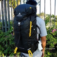 Tas Carrier Gunung Eiger Helarctos 55 L Original - Hitam Najwa.1818