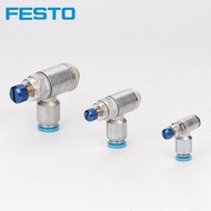 Festo FESTO Throttle Valve GRLA-M5-1/2-1/4-1/8-3/8-QS-3-4-6-8-10-12-RS-D-PK-4B-4-LF-B-C