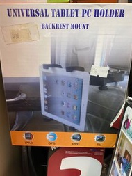 車載平板支架手機電腦車內用蘋果ipad pro後排靠背後座椅頭枕車上多功能懶人支撐夾子卡扣汽車用品架座通用型