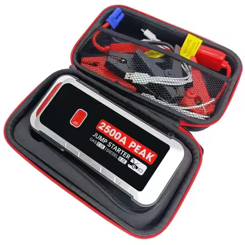 2 In 1 Power Bank Vehicle Jumper Lithium Car Supercapacitor Jump Starter 1500 Amp Jumper With Batter