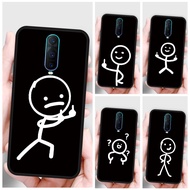 Case OPPO R17 Pro R15 Pro R9S Plus R11 R11S Funny Couple Phone Case Soft Silicone Protective Cover
