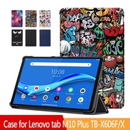 thin Cover for Lenovo Tab M10 Plus Case Strong Magnetic Adjustable Stand Cover for Lenovo Tablet M10