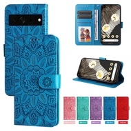 Cho Google Pixel 9 9A 9 Pro xl/pixel 8 8A 8 Pro / Pixel 7A 7 7 Pro Vỏ điện thoại Sunflower Magnetic