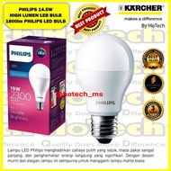 PUTIH Philips LED Lamp 14.5 Watt White Cool Day Light 14.5w 14.5watt Bulb 14.5watt Bulb Philips 14.5
