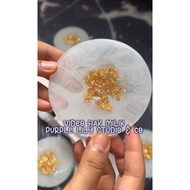 custom resin coaster