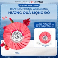 Bánh xà phòng Wellbeing hương quả mọng đỏ Roger&Gallet Gingembre Rouge 100g