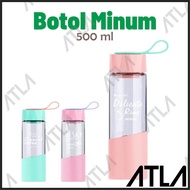 500ml Tumbler Bottle Cute Children's Glass Water Bottle 500ml