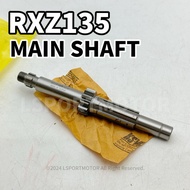 YAMAHA RXZ135 MAIN SHAFT-12T (TW) 55K-17411-00 GEARBOX GEAR BOX SHAFT TRANS INPUT RXZ 135