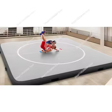 Professional Inflatable Gymnastics Mat, Large Air Training Tumbling Mat for Cheerleading, Yoga, Wres