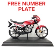 Rxz replika miniature model merah milineum (tahun 2000)